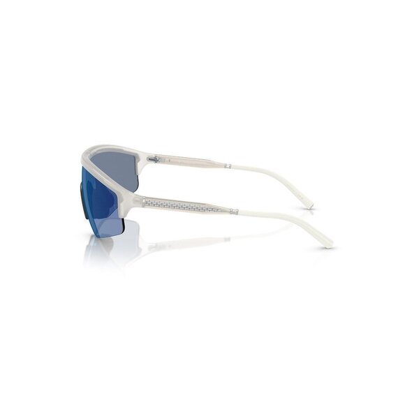 New OLIVER PEOPLES R-7 White Semi Rimless Rectangle OV5560S 7007/55 Sunglasses W - Picture 3 of 6